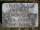 Black Montgomery, Emma Charity (1855-1929)
